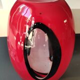 Design Vase/Art Glass Tealight Vase/Dreamlight Mediterrana. 21x15cm