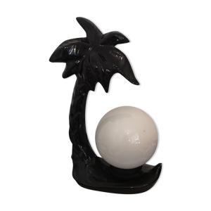 Lampe palmier noir en