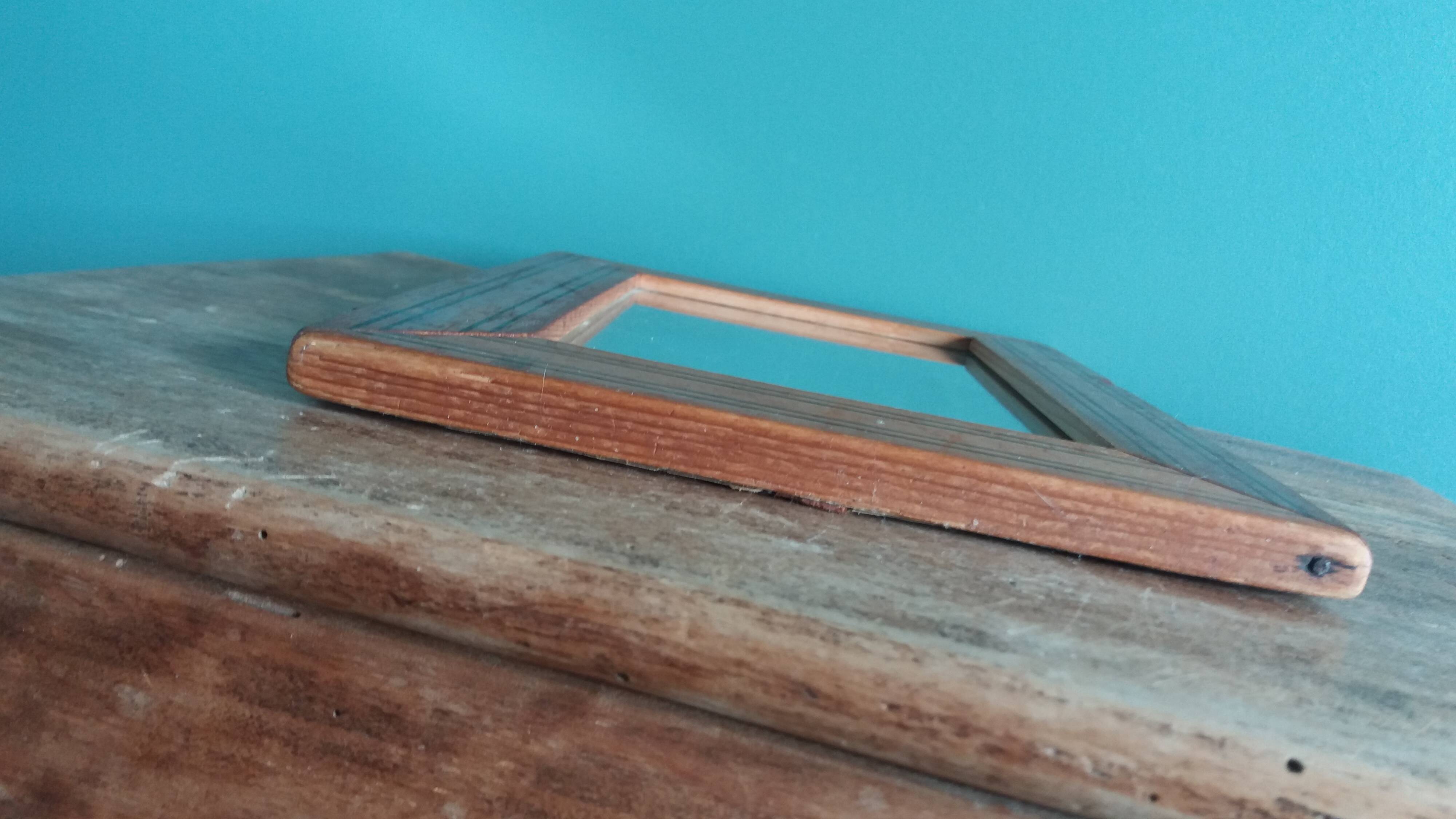 Wooden frame mirror 24 x 17.7