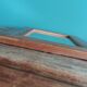 Wooden frame mirror 24 x 17.7