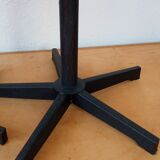 Pair of high workshop bar chairs