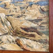 René LE FORESTIER (1903-1972), Côte Rochelaise, huile sur toile encadrée