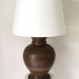 Terracotta foot lamp