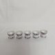 Diabolo egg cups Sarreguemines Poitou set of 5