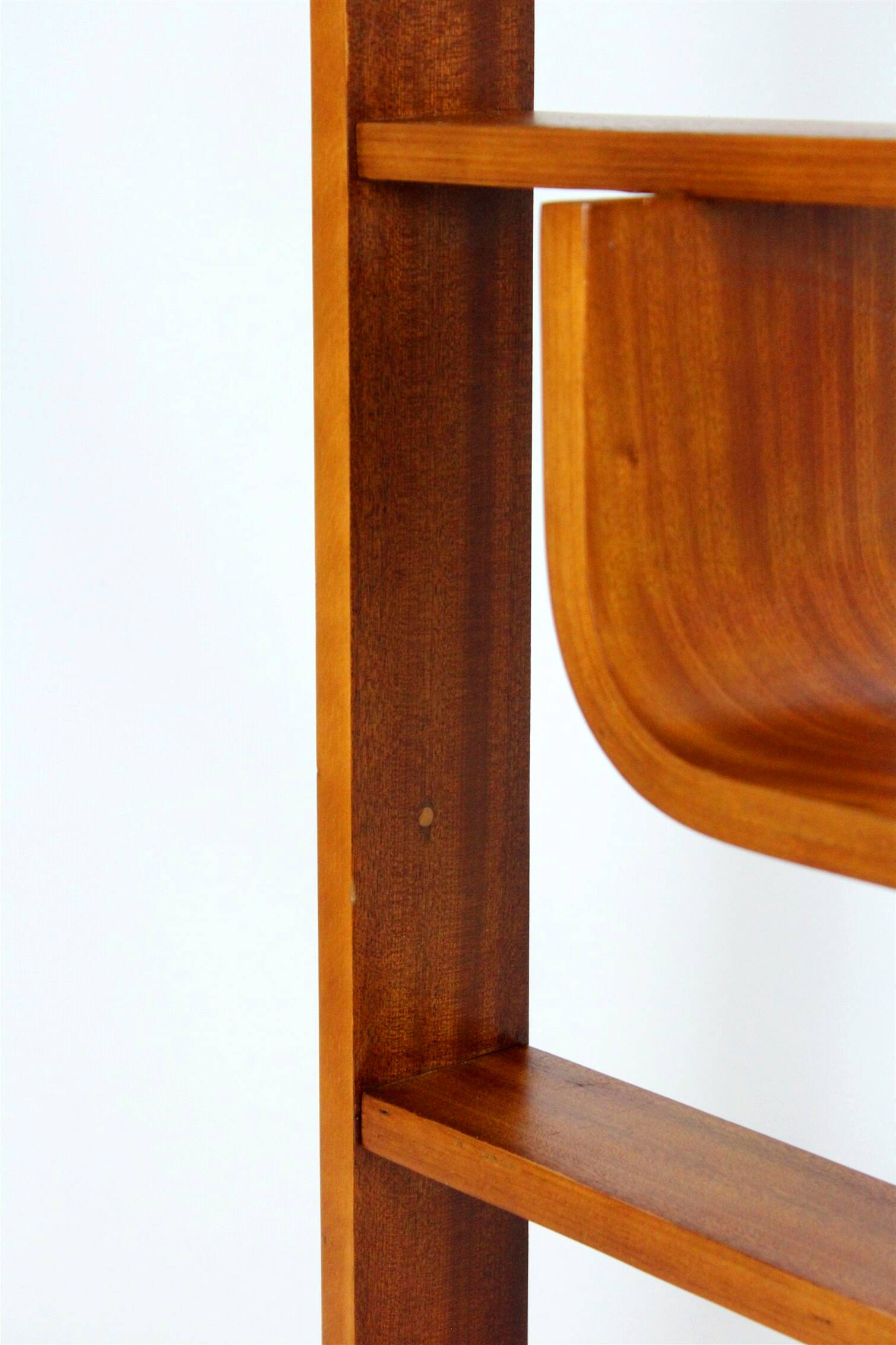 Restored Mid-Century Room Divider by L. Volak for Drevopodnik Holesov, 1960s