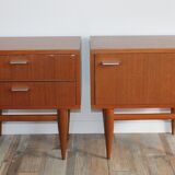 Pair of Scandinavian bedsides from the 1960s