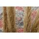 1970s Turkish Oushak Handmade Wool Cotton Red Runner Rug 103x382