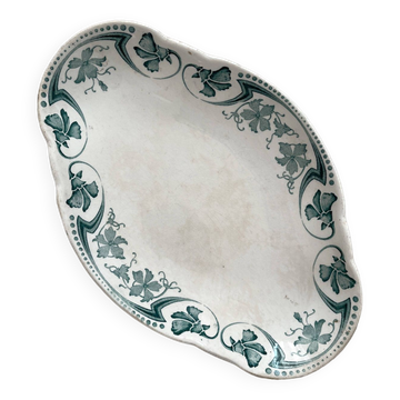 Ironware dish "Lucy" KG Lunéville circa 1900