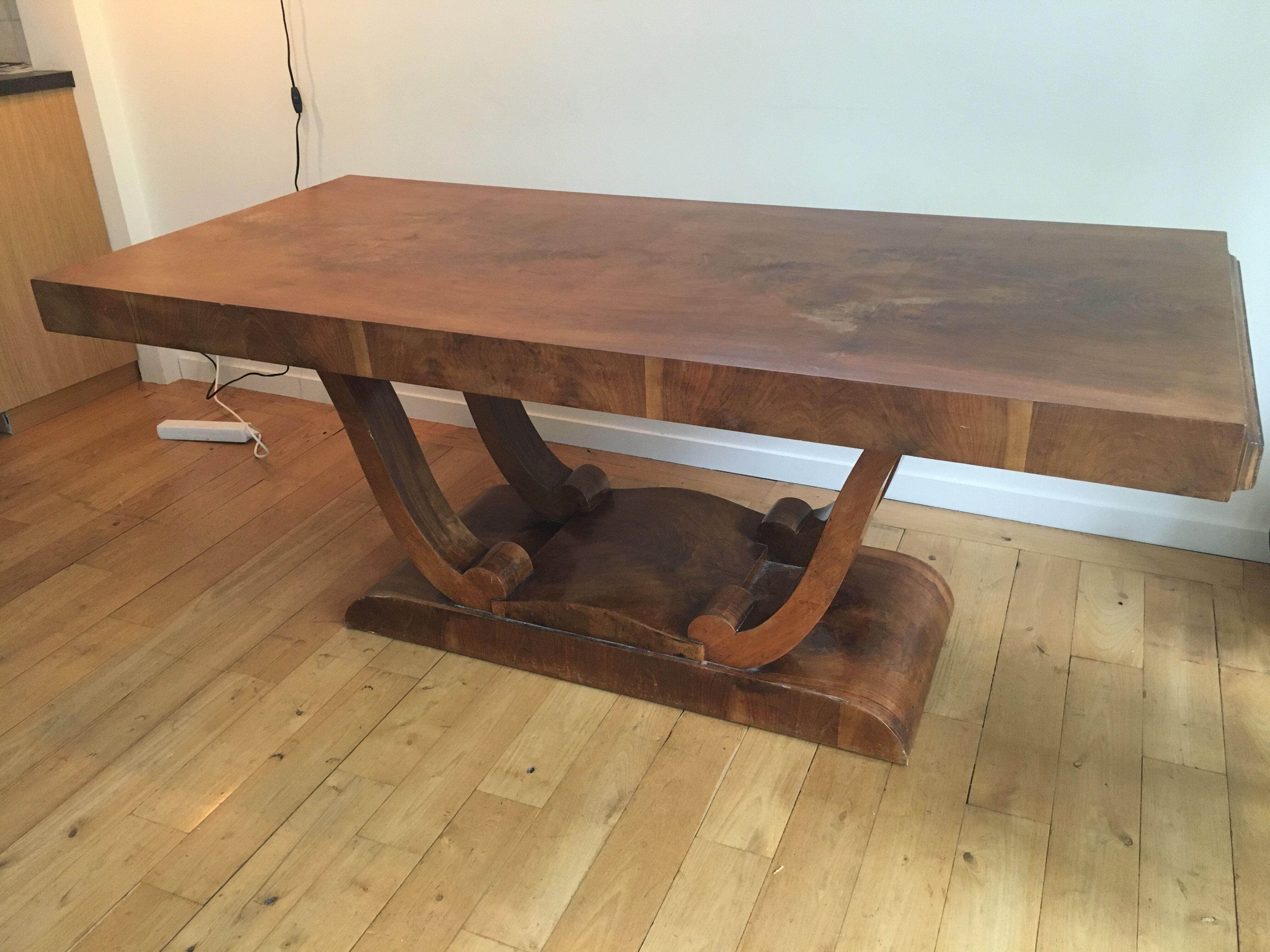 Vintage art deco table & chairs