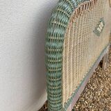 Rattan headboard