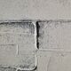 Minimalist monochrome abstract painting white