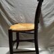 Chaise style directoire