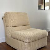 Swann brand wool fabric armchair