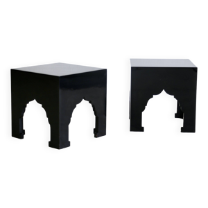 Paire de tables basses,