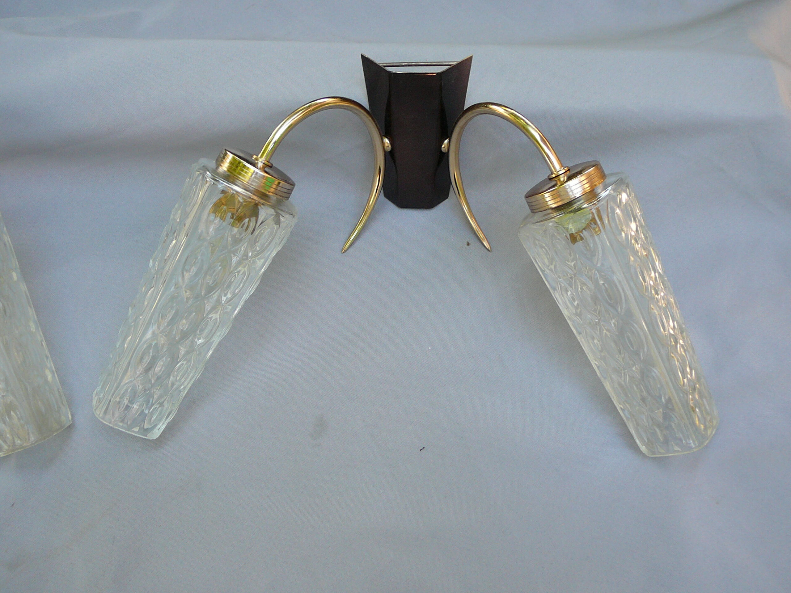 Pair of vintage double sconces