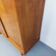 Vintage oak wardrobe from the 1960s.