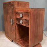 Art deco storage unit