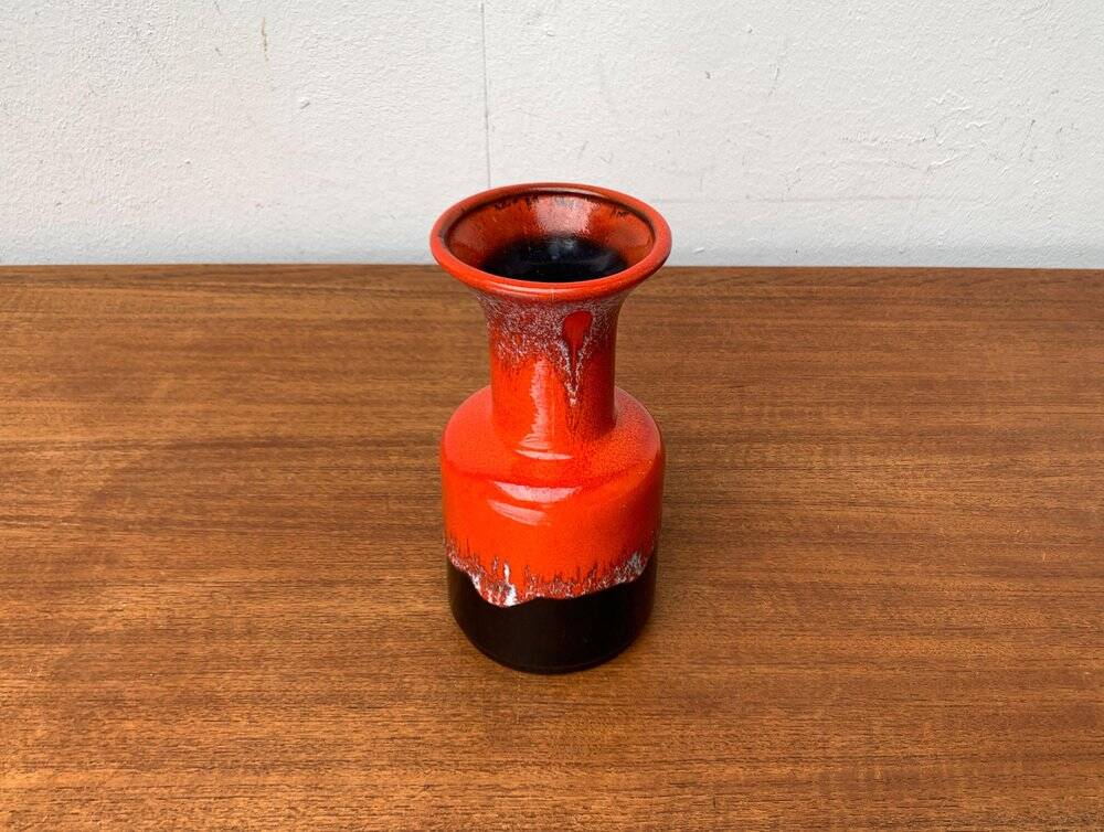Vintage Ceramic Vase West German WGP by Jasba, 1970s