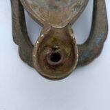 Bronze door knocker. Circa 1900.