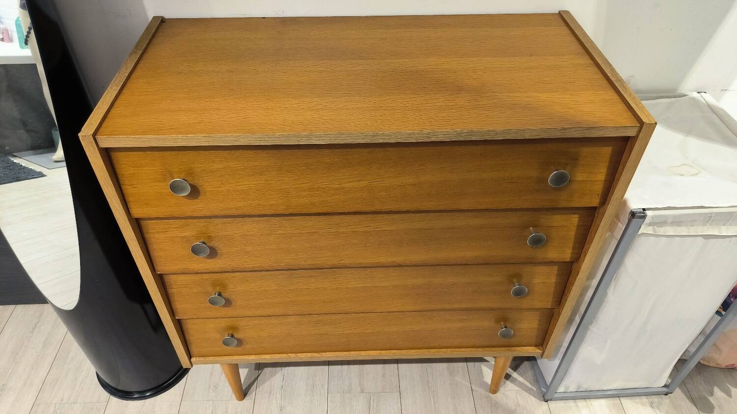 Vintage Scandinavian chest of drawers from the 1960s and 1970s