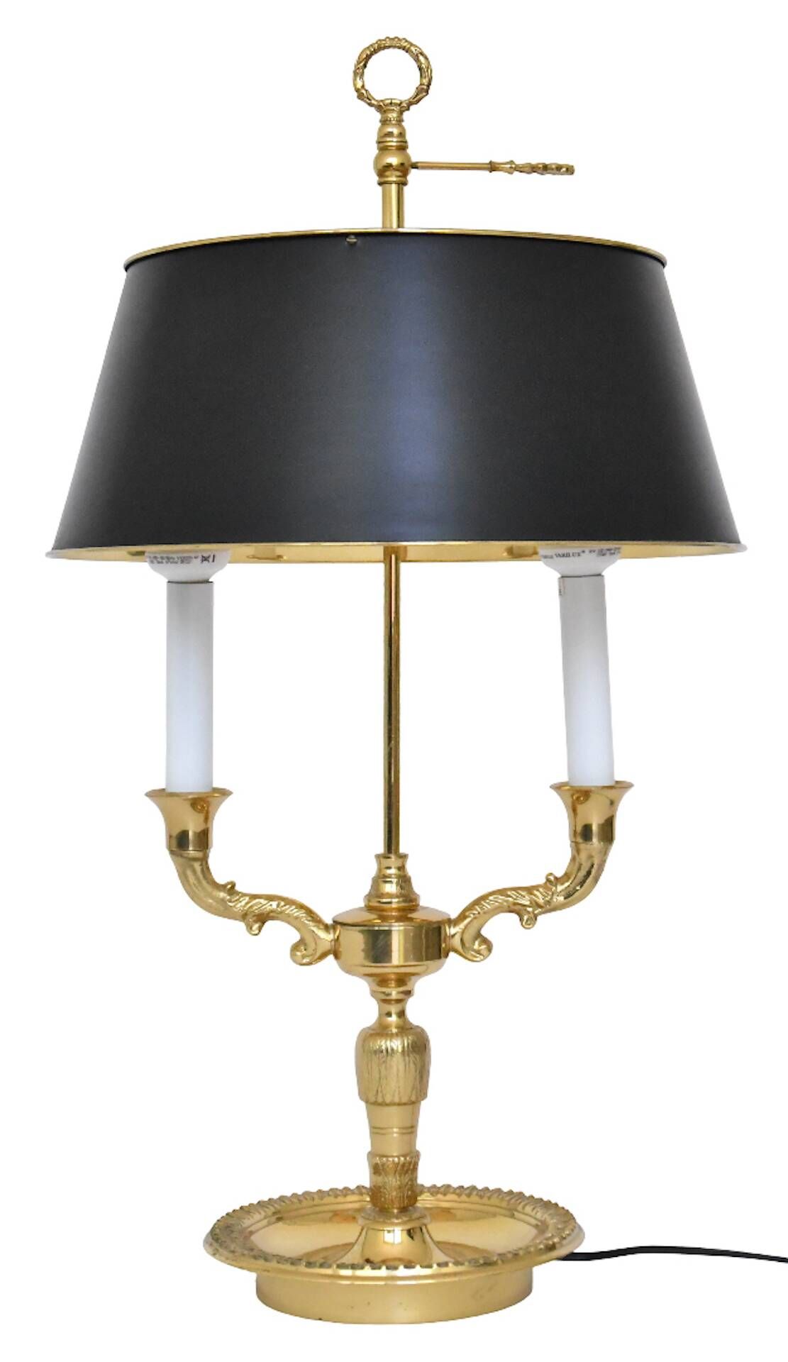 Bouillotte lamp in Louis XVI style