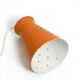 Beautiful Mid Century Modern Diabolo perforated metal sheet pendant lamp