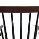 Chaise de bar vintage avec accoudoirs Billund Traevarefabrik Denmark Design