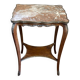 Table d’appoint avec Plateau en Marbre Style Louis XV - Fin 19 e