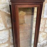 Petite vitrine à poser en acajou