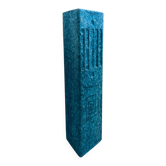 Art Ceramics Sgraffito Triangular Vase by Alvino Bagni for Raymor, 1960s