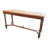 Old piano bench cannée style Louis XVl