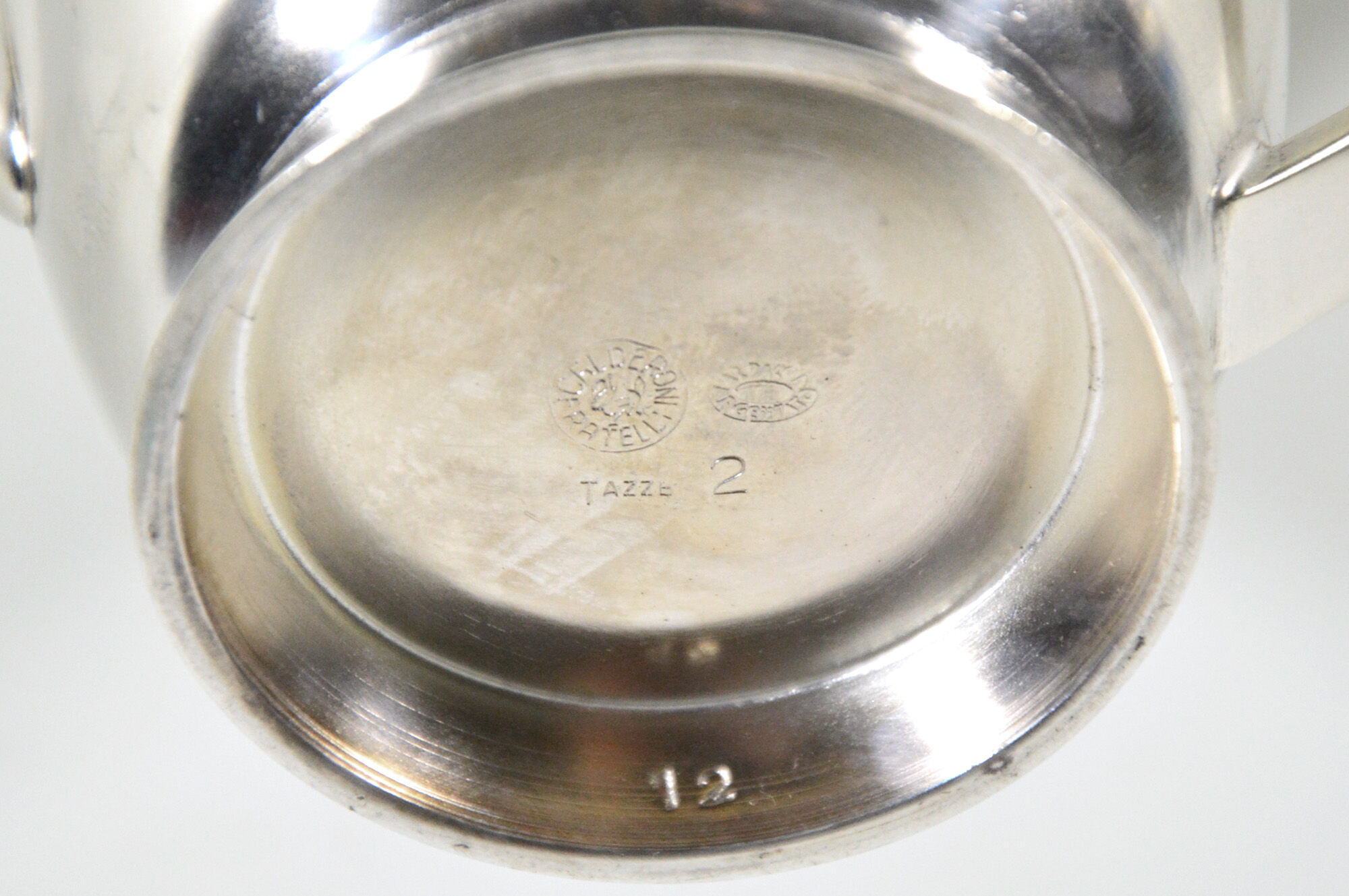 Teapot by Gio Ponti For Fratelli Calderoni, 1950s