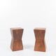 Pair of side tables from around 1950 in the style of Christian Liaigre.