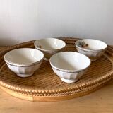 Set of 4 small vintage bowls