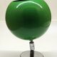 Lampe applique Eyeball Space Age verte en tôle émaillée