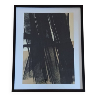Hans Hartung - Sans titre 1976 - Lithographie, 300 exemplaires