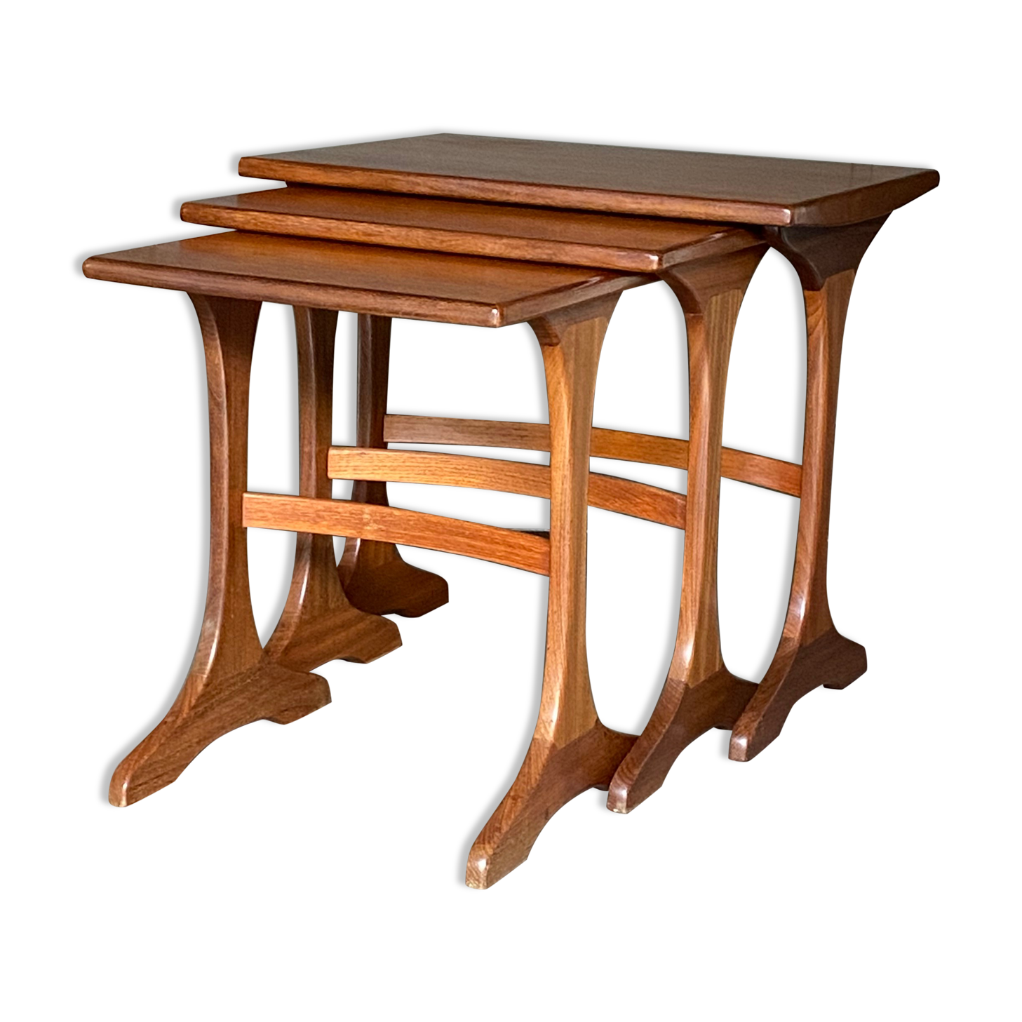 Set of 3 trundle tables G-Plan