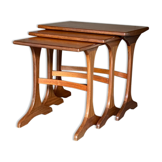 Set of 3 trundle tables G-Plan