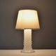 Large Glass Table Lamp by Hannelore Dreutler/Studio Åhus for Ateljé Lyktan, signed and dated 1981