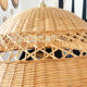 Braided wicker suspension