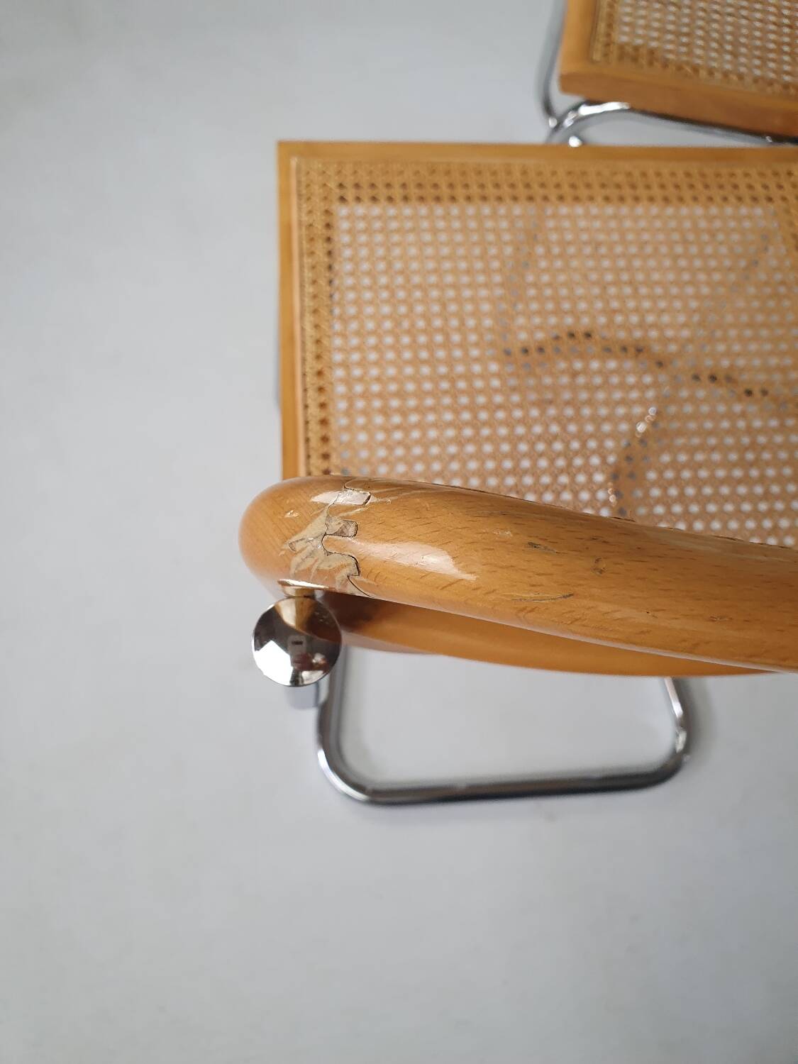 Set of 4 Marcel Breuer style chairs