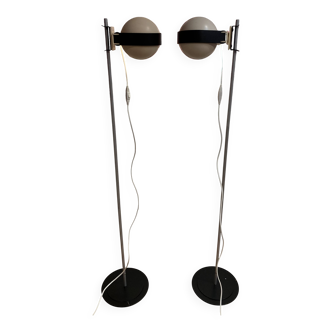PAIR OF MODULAR FLOOR LAMPS DESIGN 1960