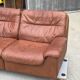 DS-66 Sofa in brown leather – 3-seater – Swiss vintage design