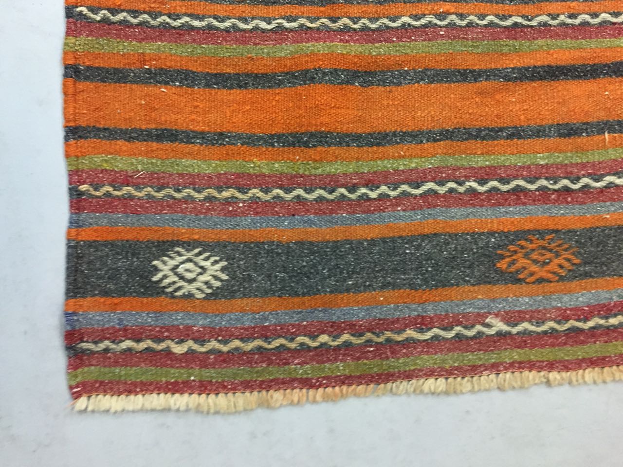 Turkish kilim rug 283x160 cm