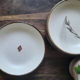 Provence Varages stoneware plates