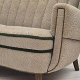 1960s, Danish 3 seater sofa, original good condition, cotton-wool.