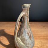 Art nouveau ceramic ewer decanter