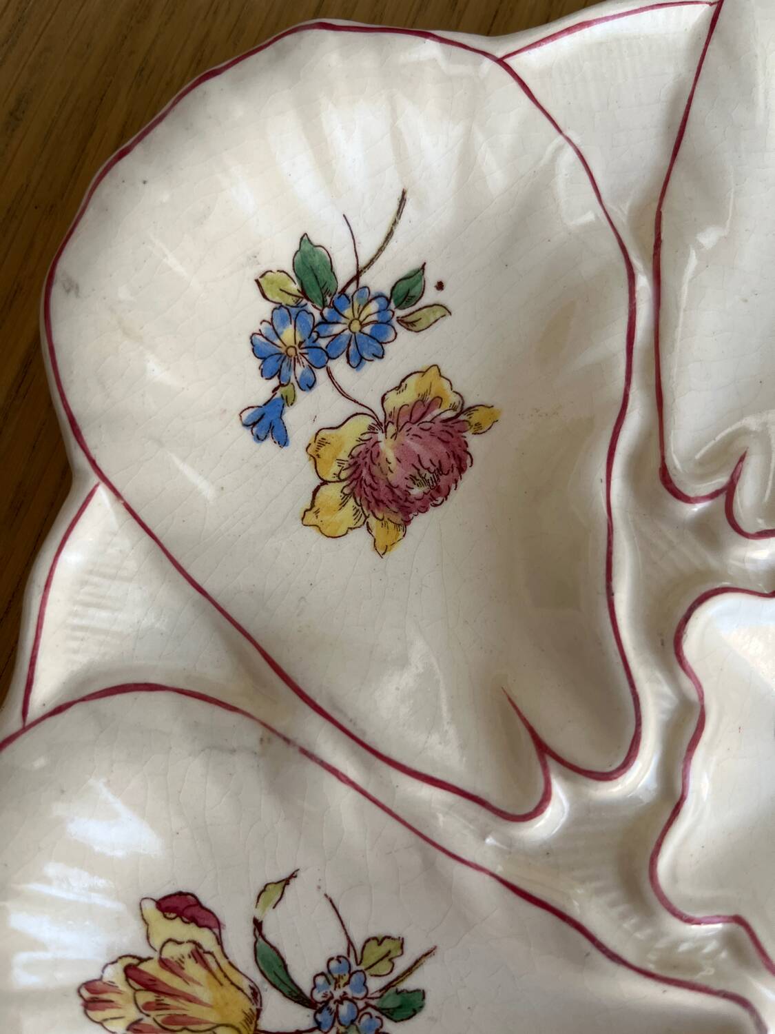 Assiette à huîtres terre de fer 1221 Longchamp