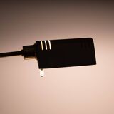 Holtkoetter Brass swing arm floor lamp Germany 1980s