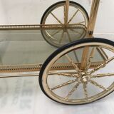 Golden vintage rolling service